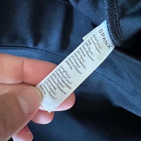 Spanx black pants xlt pull on - Picture 7 of 10